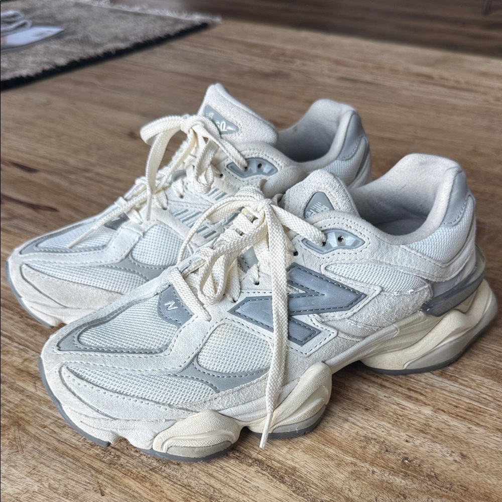 New Balance 9060 Sea Salt White